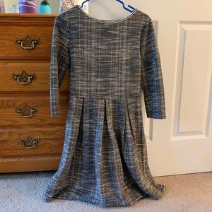 Max Studio Tweed Skater Dress